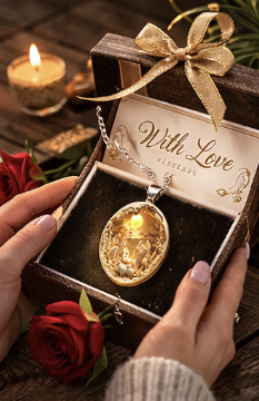 Sacred Light Pendant — A Symbol of Faith, Peace & Protection ✨