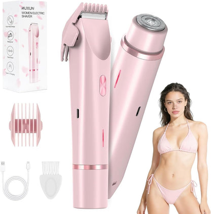 Alcuras™ 2-in-1 women's razor for smooth and well-groomed skin