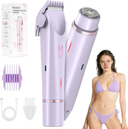 Alcuras™ 2-in-1 women's razor for smooth and well-groomed skin